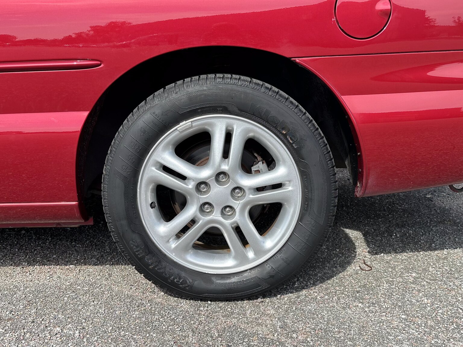 Exteriörbild på 1996 Chrysler Stratus Cabriolet