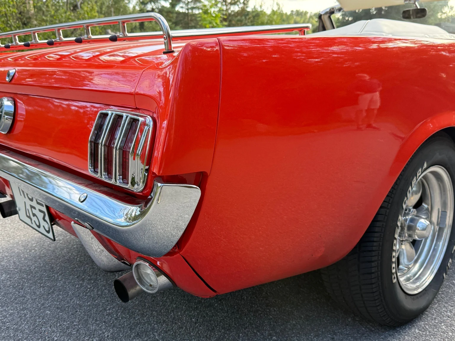 Exteriörbild på 1965 Ford Mustang Cabriolet (43)