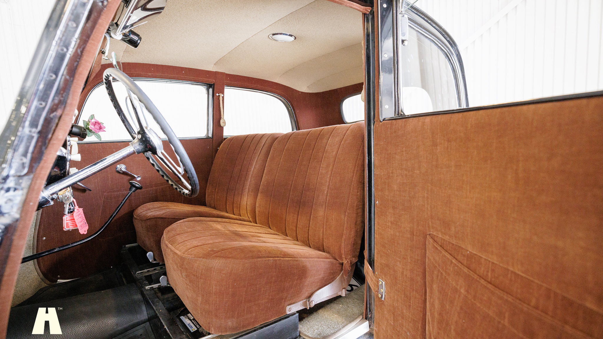 Interiörbild 1950 Mercedes Benz 170 va (9)