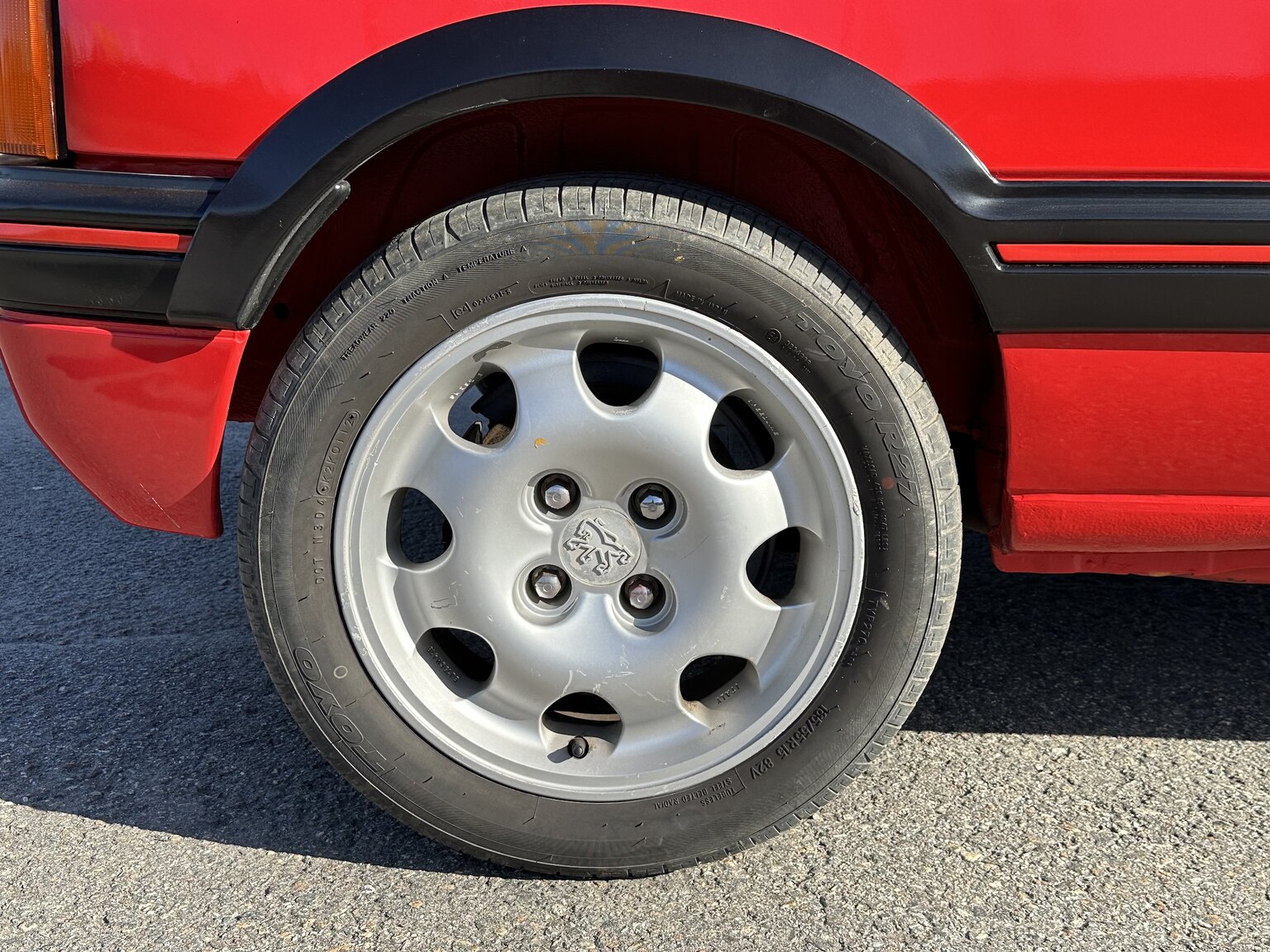 Exterior image of 1989 Peugeot 205 GTI