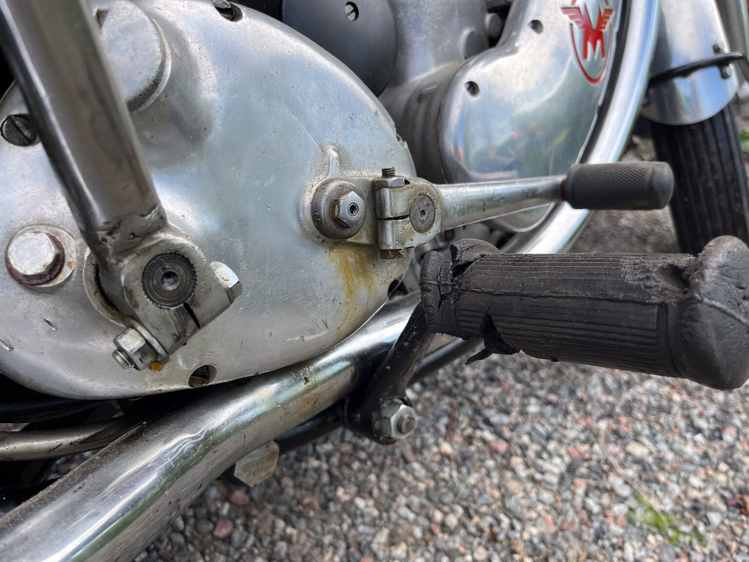 1952 AJS 16MS 350cc Matchless-replica, Mekanik