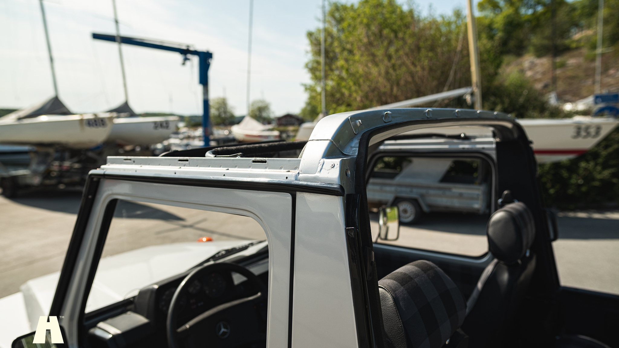 Exterior image of 1985 Mercedes 230GE Cabrio