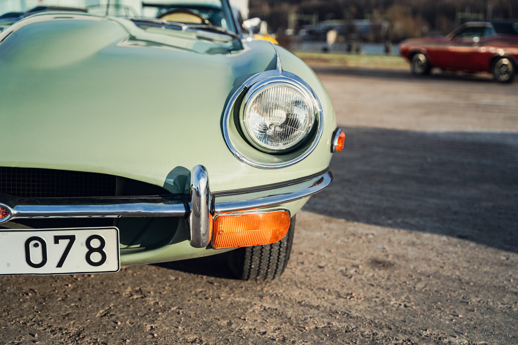 Exteriörbild på 1970 Jaguar E-Type Roadster