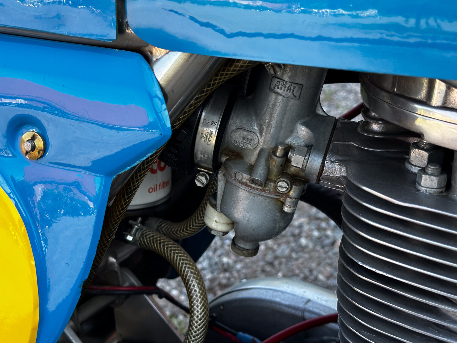 Image of 1971 BSA Rickman Métisse 500 mechanics