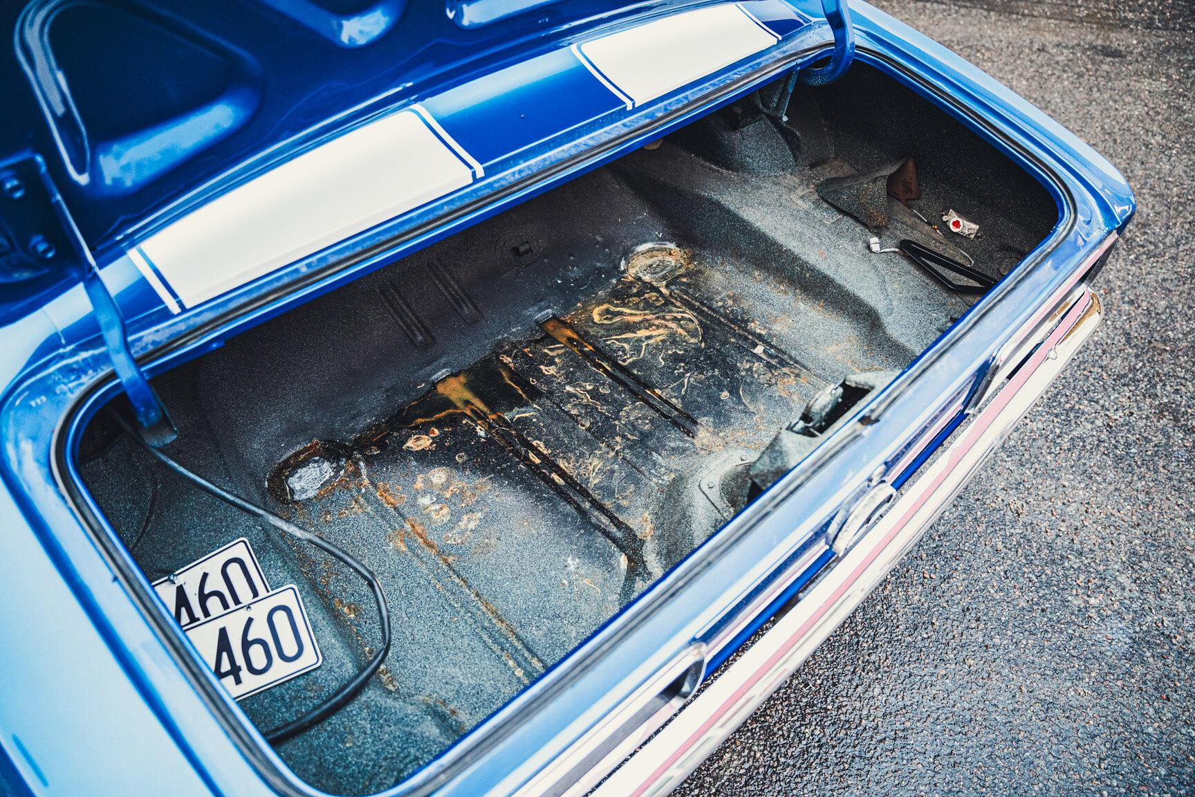 Interiörbild 1968 Chevrolet Camaro - Ett sista race