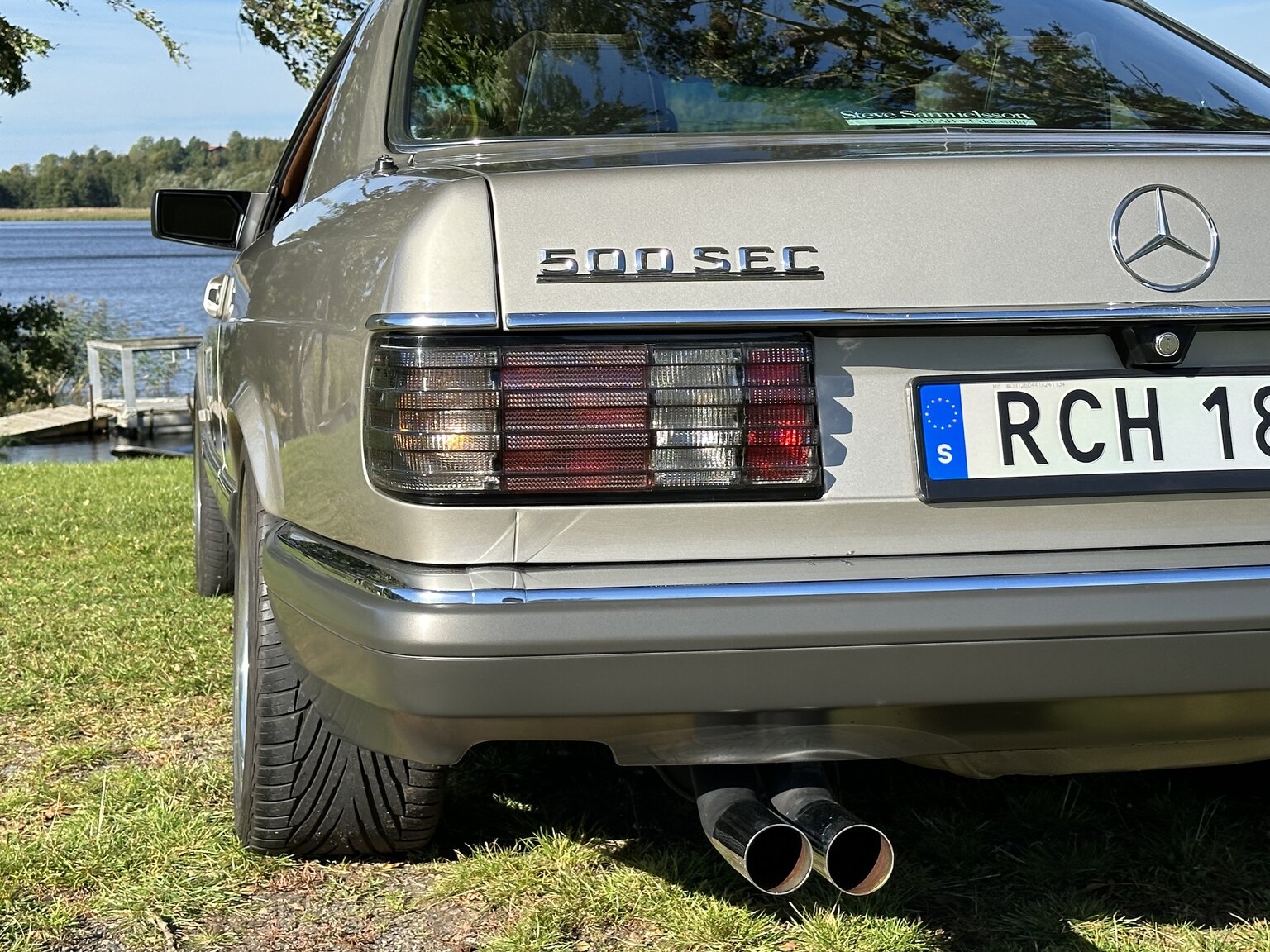 Aussenfoto 1986 Mercedes-Benz 500 SEC (70)