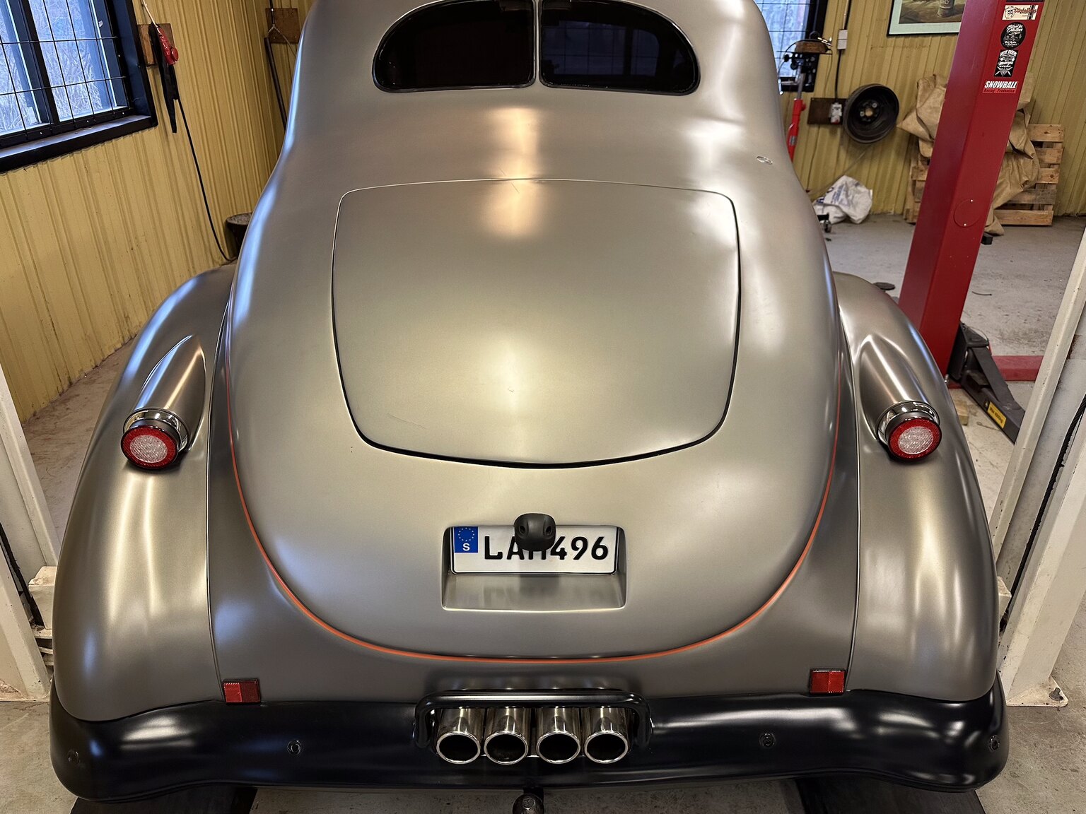 Aussenfoto 1939 Custom Ford Fordor "Forvette"