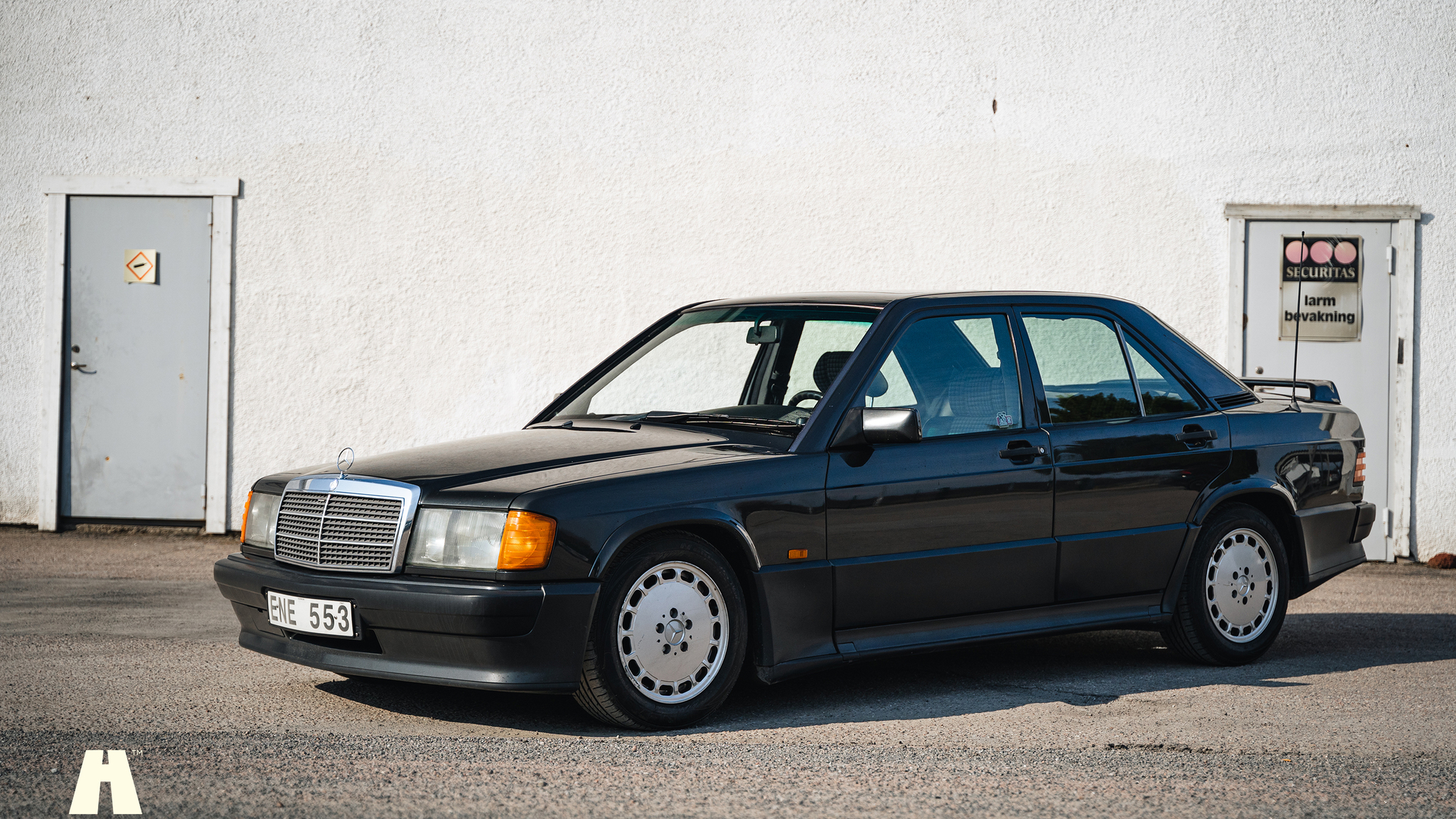 Exterior image of 1992 Mercedes-Benz 190E 2.5-16 Cosworth