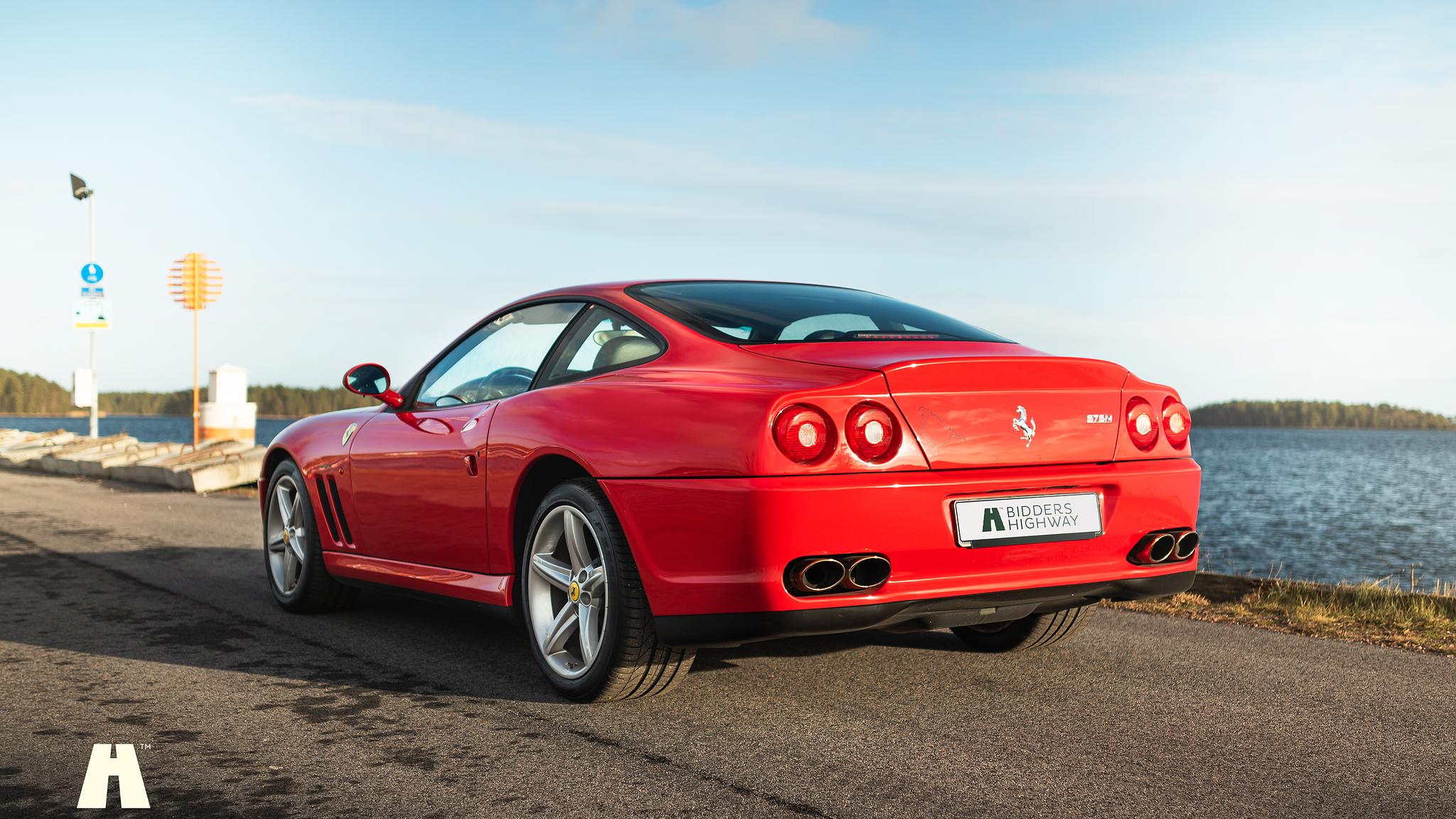 Exteriörbild på 2004 Ferrari 575M Maranello F1
