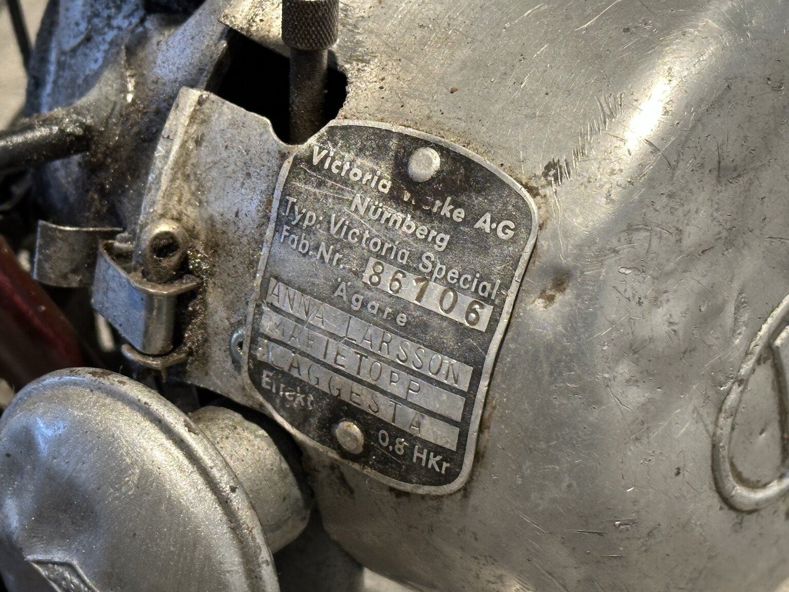 1929 Velociped Kroon Victoria, Mekanik