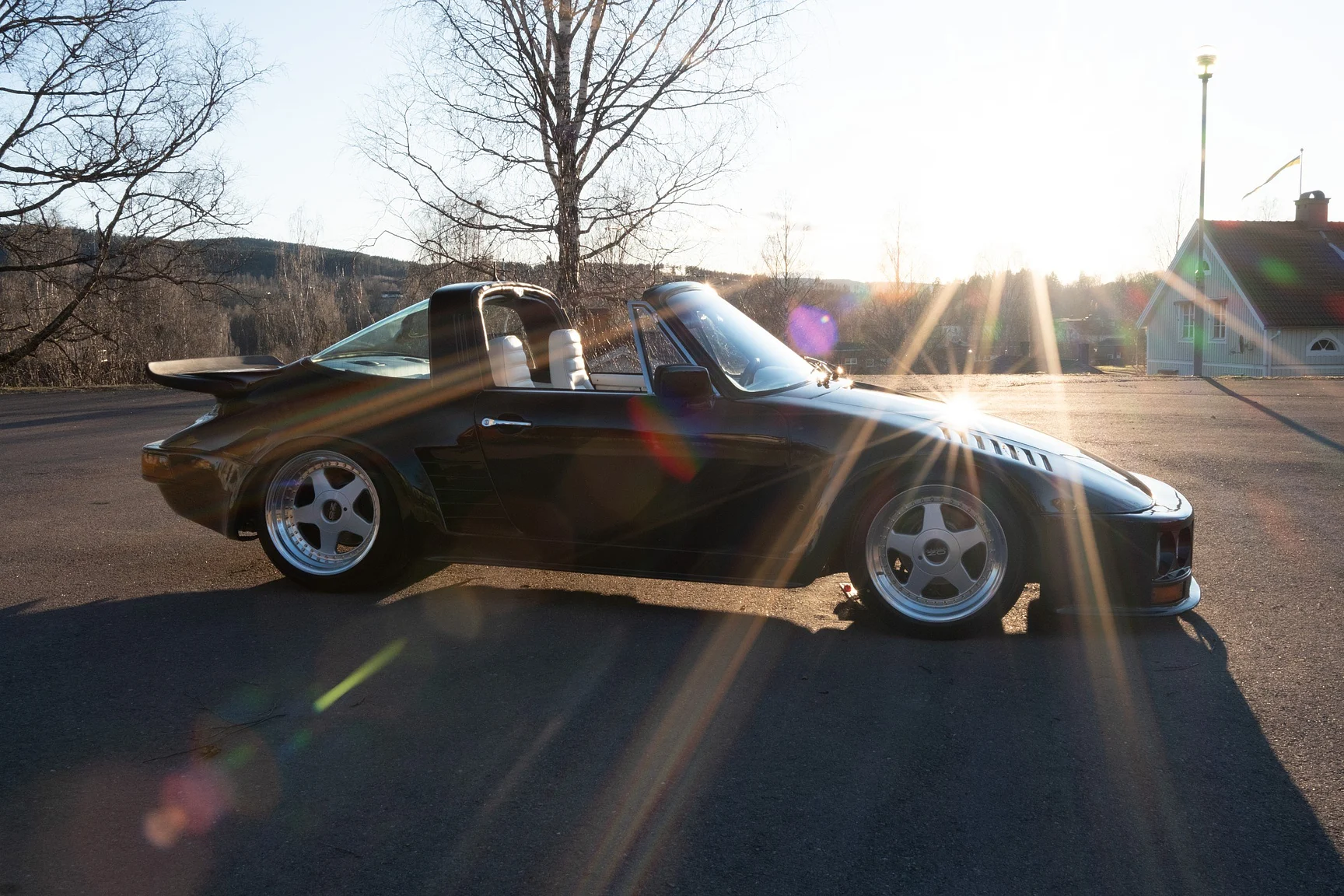 Aussenfoto 1976 Porsche 911 Targa Flachbau - Josef Zirkelbach DP (87)