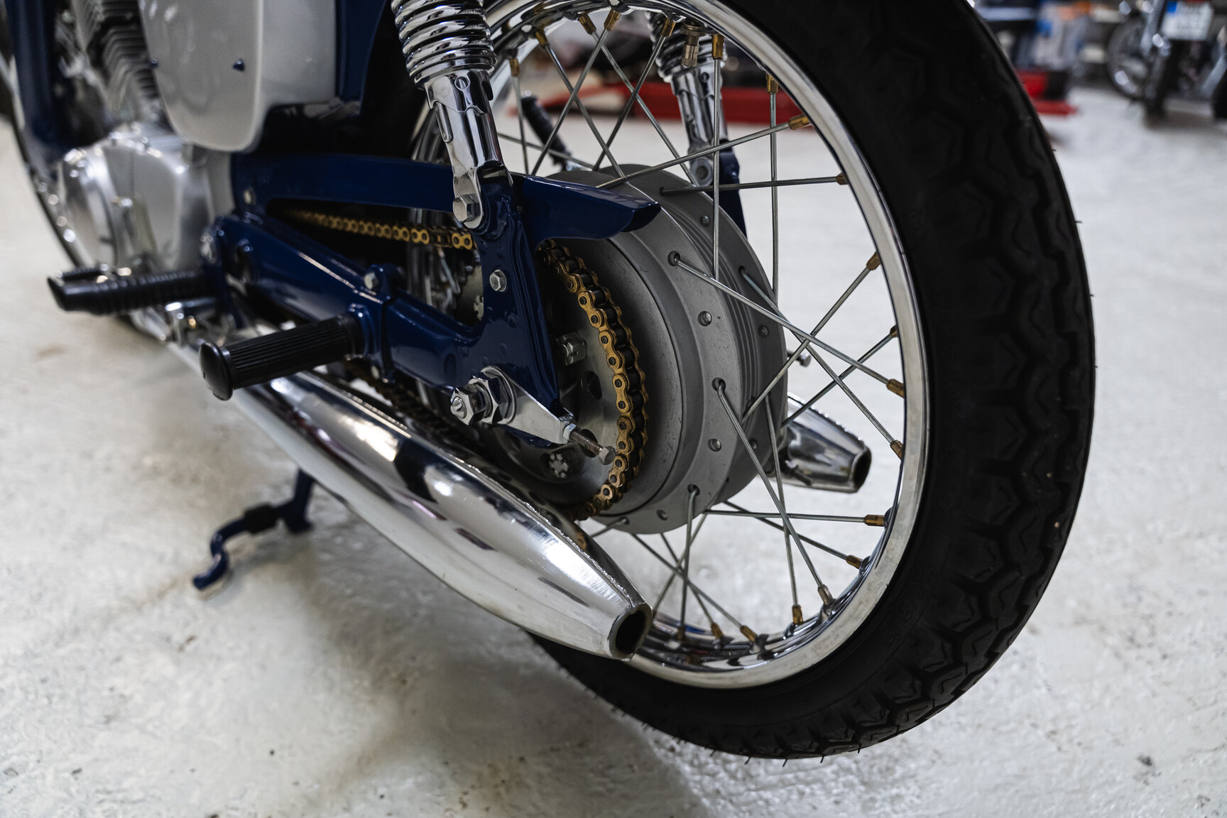 Image of 1964 Honda CB92 mechanics