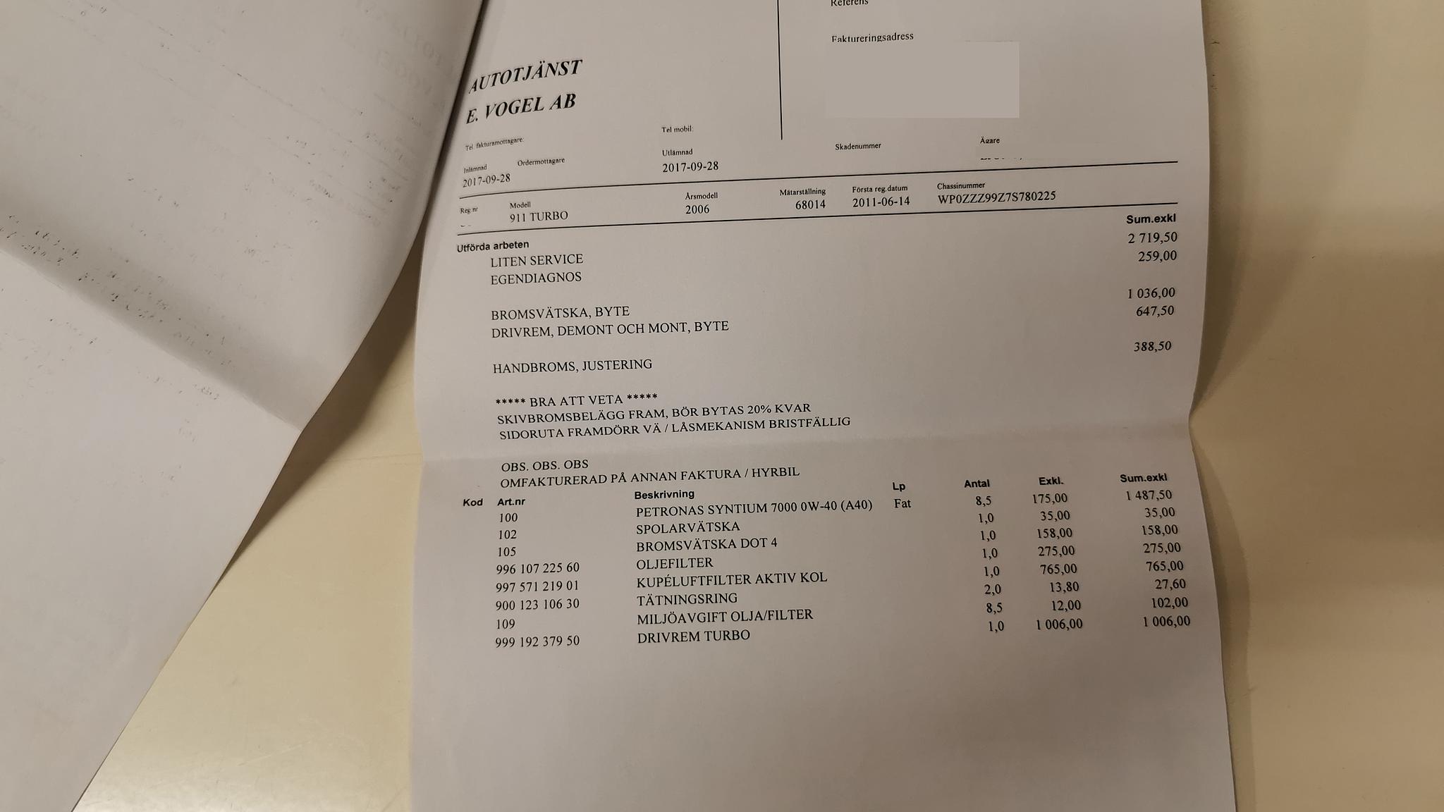 Dokumentation för 2007 Porsche 997 Turbo