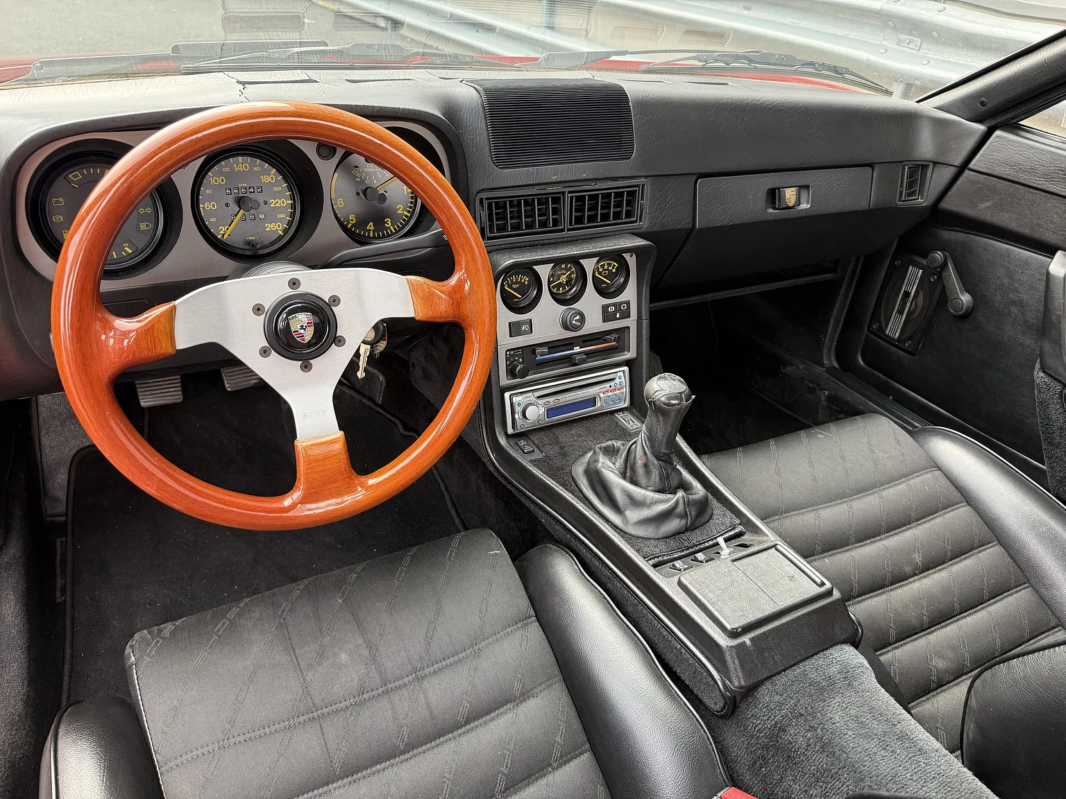 Interiörbild 1984 Porsche 944 Targa (2)