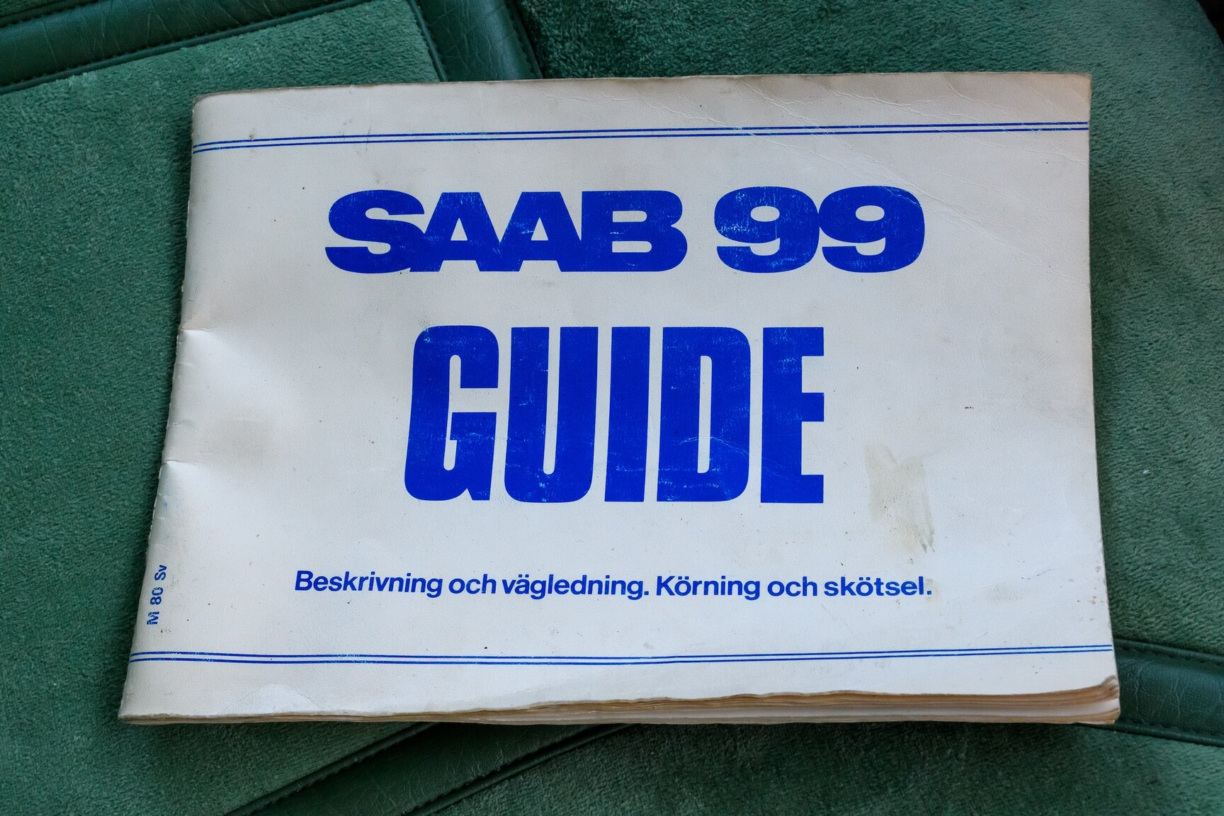 Dokumentation för 1980 SAAB 99 2.0 Turbo