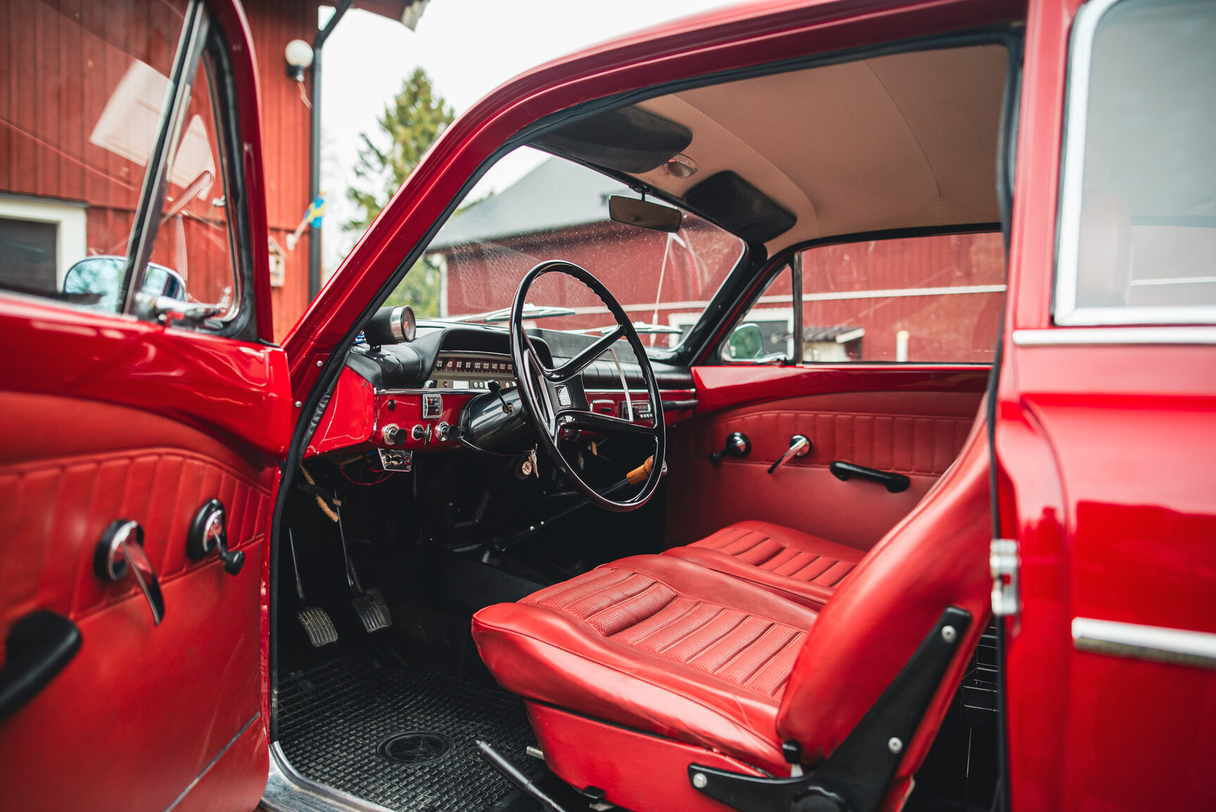 Interiörbild 1970 Volvo Amazon 