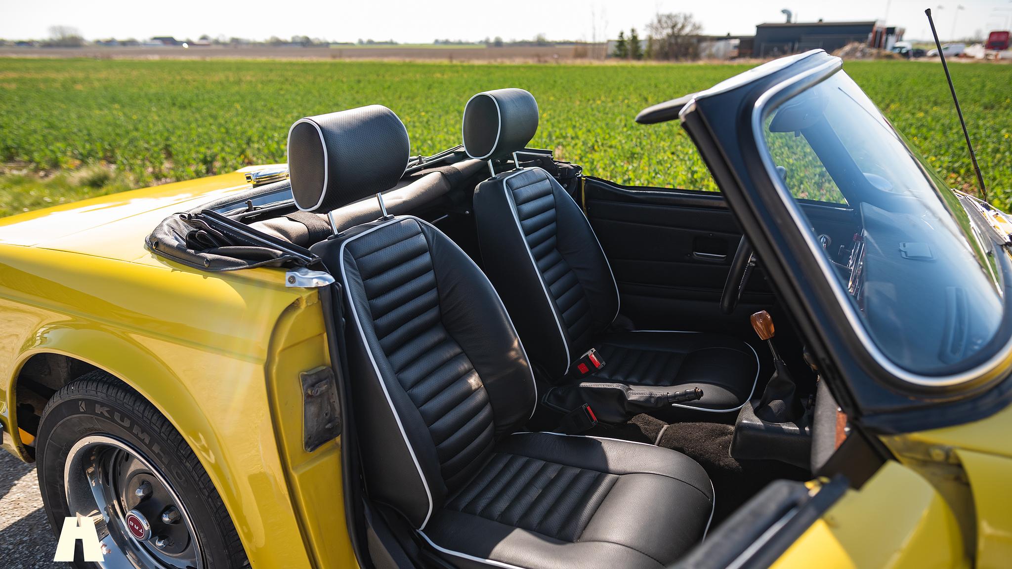 Interiörbild 1974 Triumph TR6 (9)