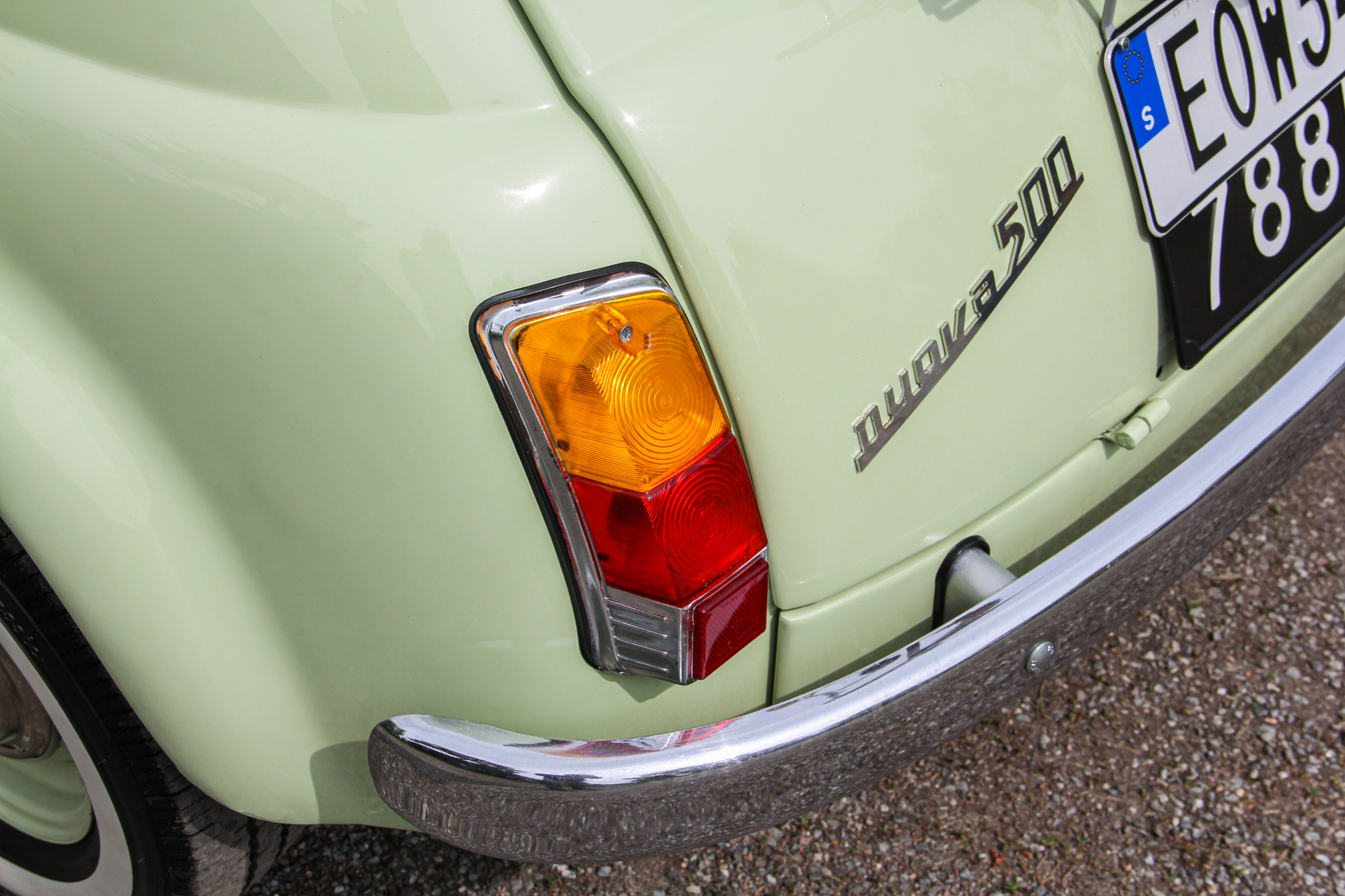 Aussenfoto 1970 Fiat 500 Lusso