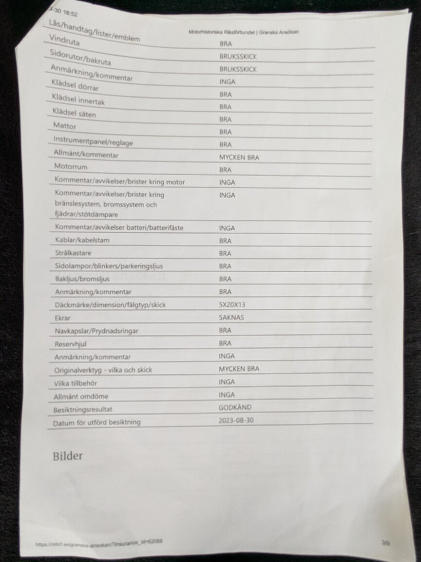 Documentation for 1961 Ford Anglia Deluxe