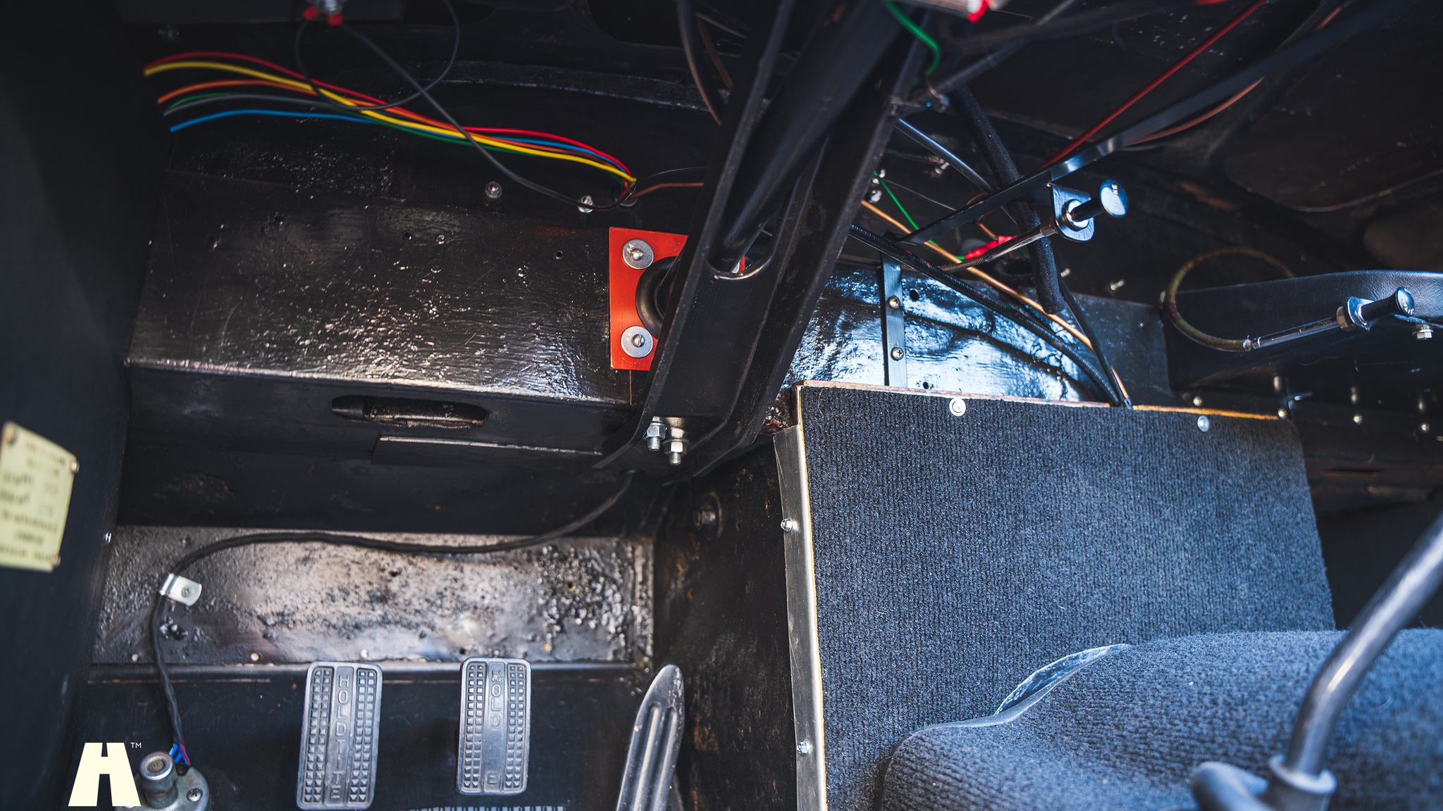 Interiörbild 1954 Austin Healey 100 BN1 (23)