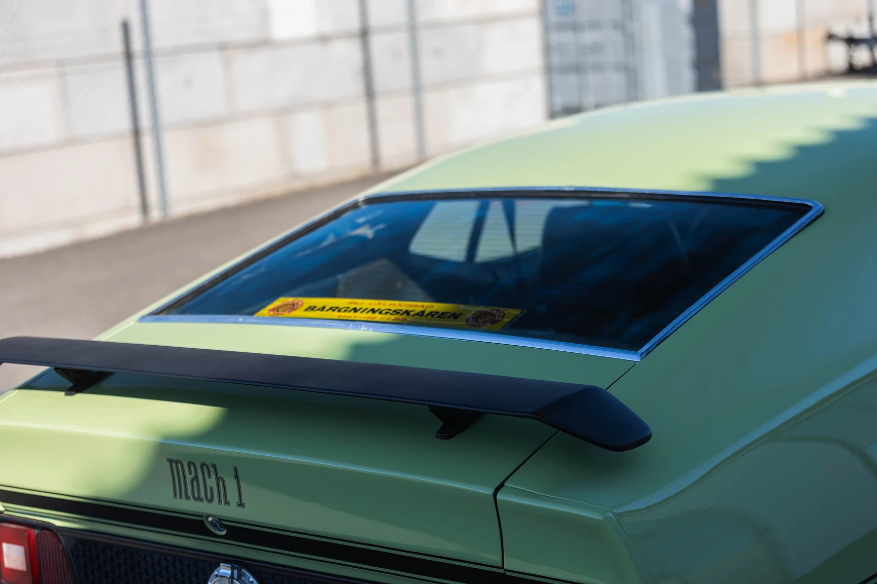 Aussenfoto 1971 Ford Mustang Mach 1 351cui (43)