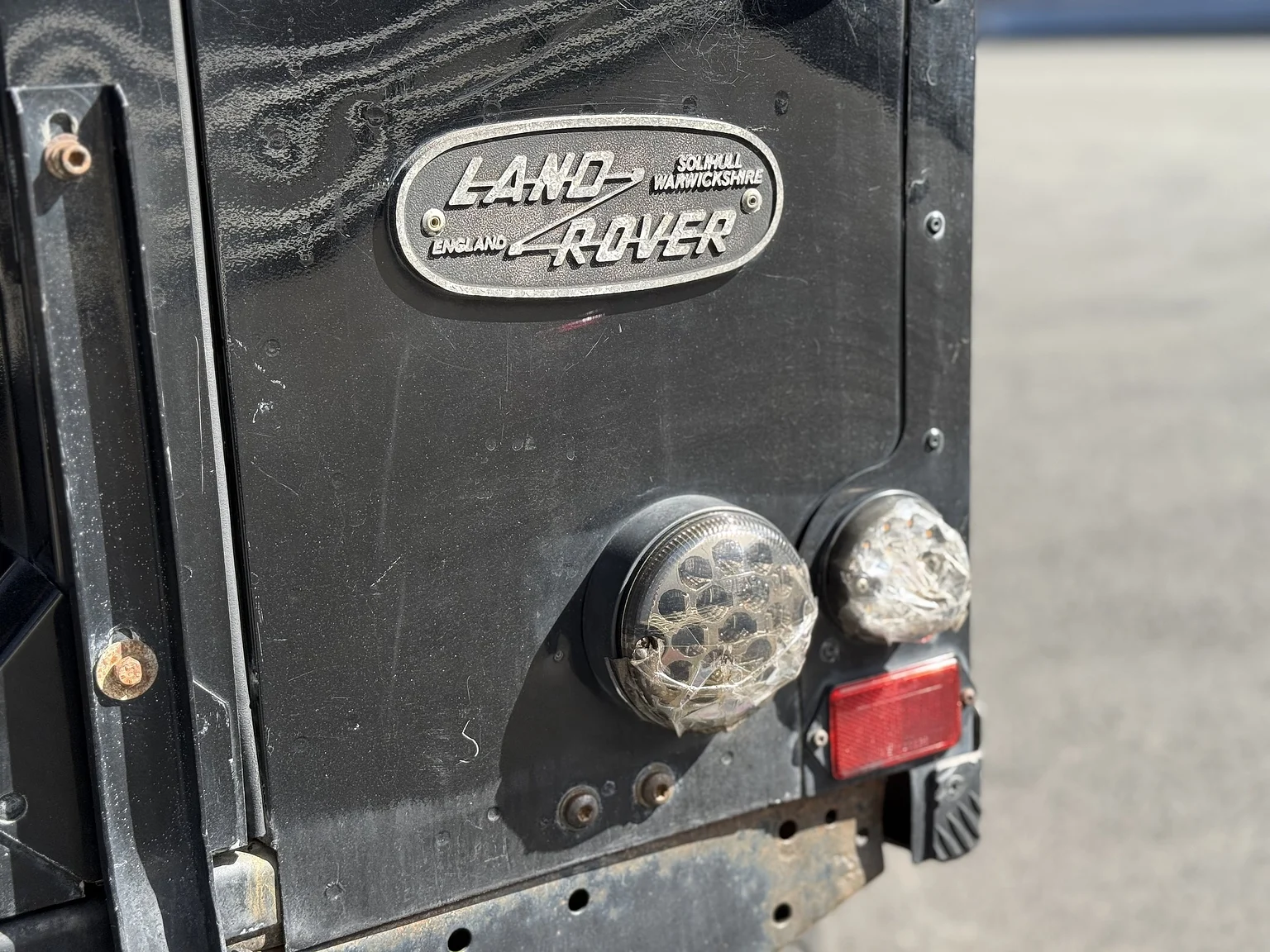 Exterior image of 2000 Land Rover Defender 110 Tomb Raider (42)