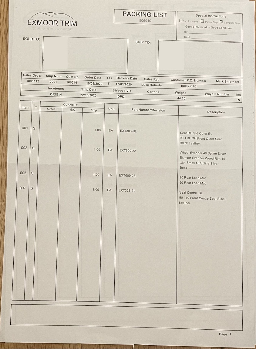 Dokumentation, 2003 Land Rover Defender TD5 90 Pickup (10)