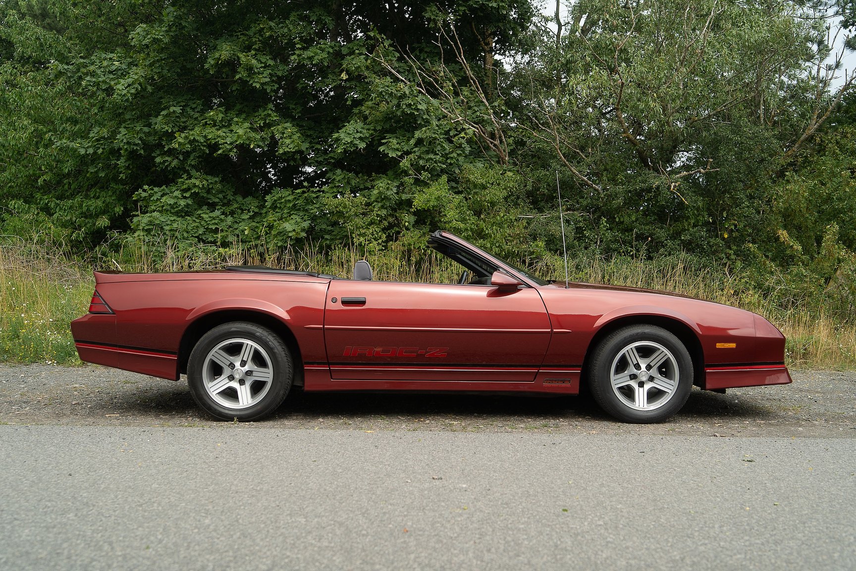 Exterior image of 1988 Chevrolet Camaro Z28 Iroc-Z Convertible