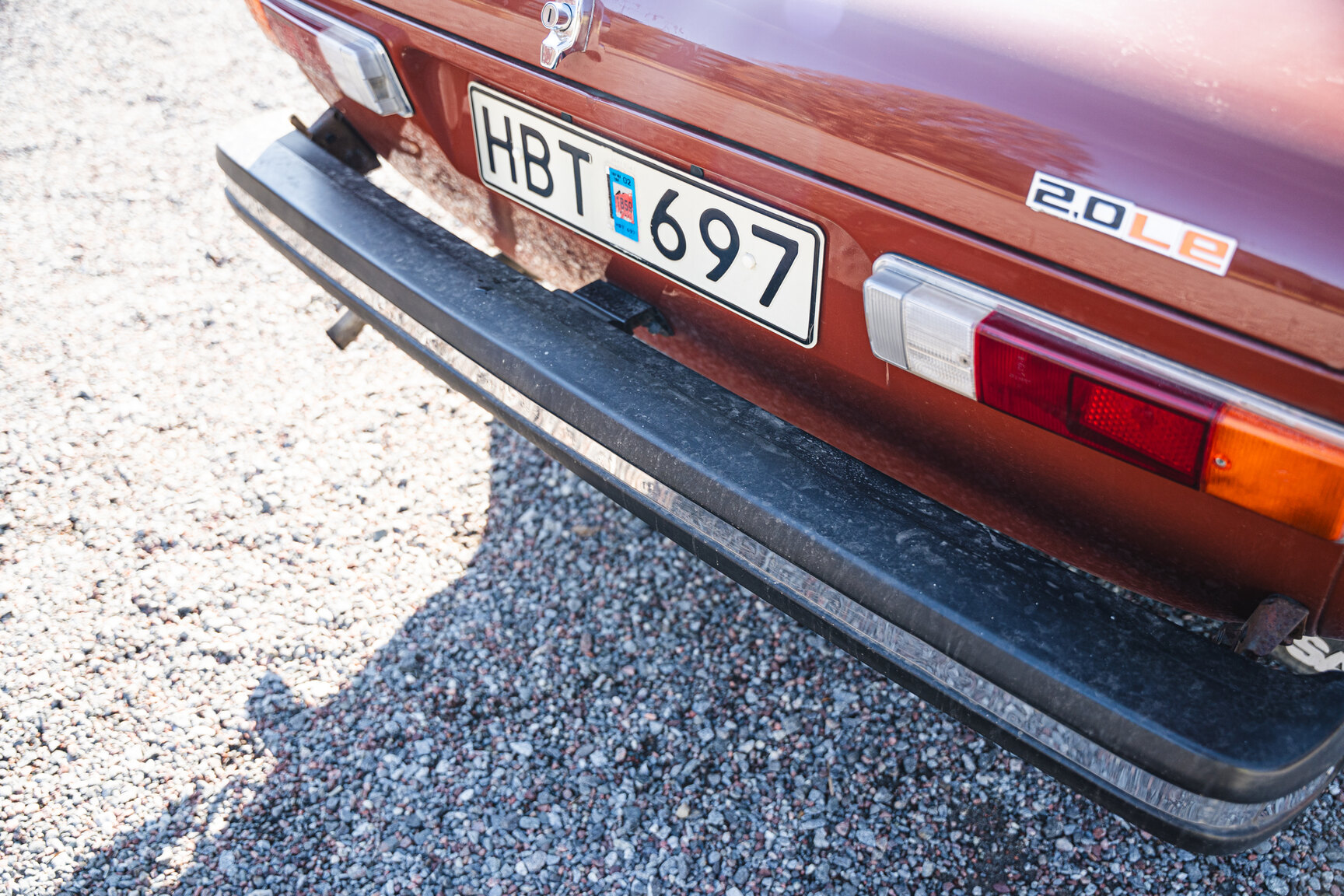 Exteriörbild på 1974 SAAB 99 
