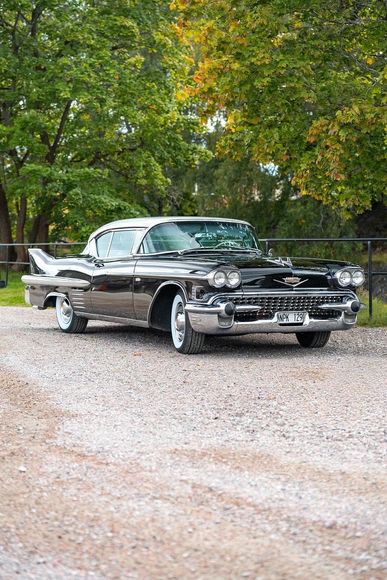 Exteriörbild på 1958 Cadillac Coupe de Ville