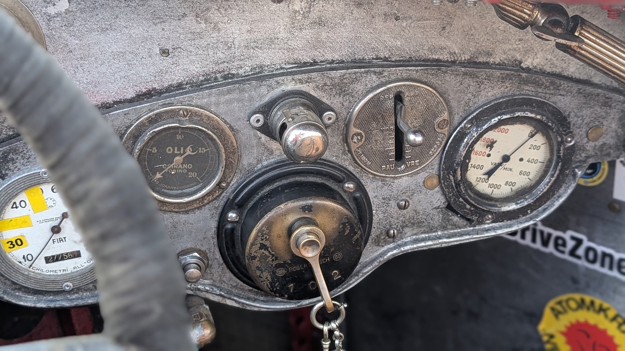 Interior image of 1929 FIAT 321C (521c) "Flying Fiona"