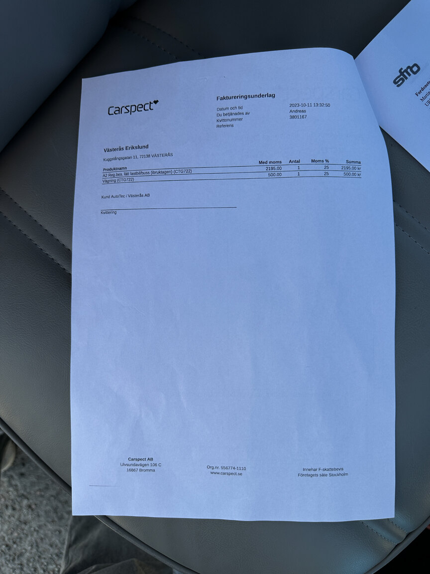 Dokumentation för 1956 FORD F100 Electric