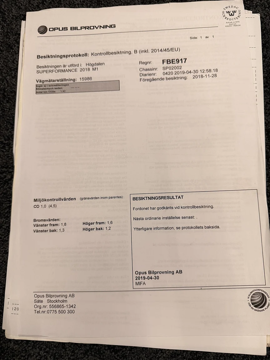 Dokumentation för 2018 Superformance Cobra (12)