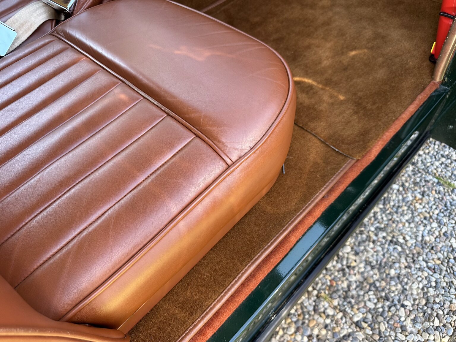 Interiörbild 1958 Jaguar XK150