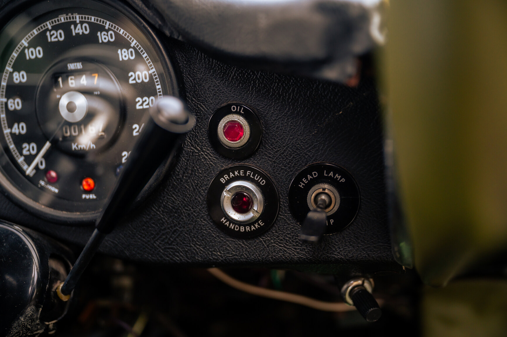 Innenraumfoto von 1973 Jaguar E-Type V12