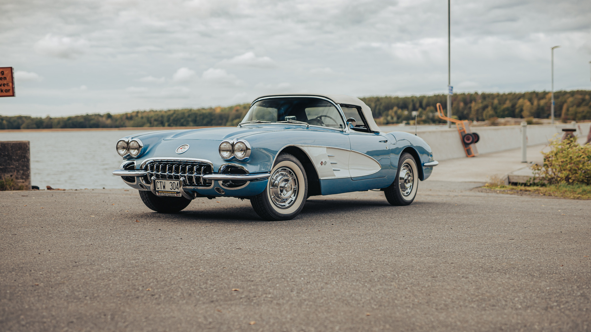 Exteriörbild på 1959 Chevrolet Corvette 1959