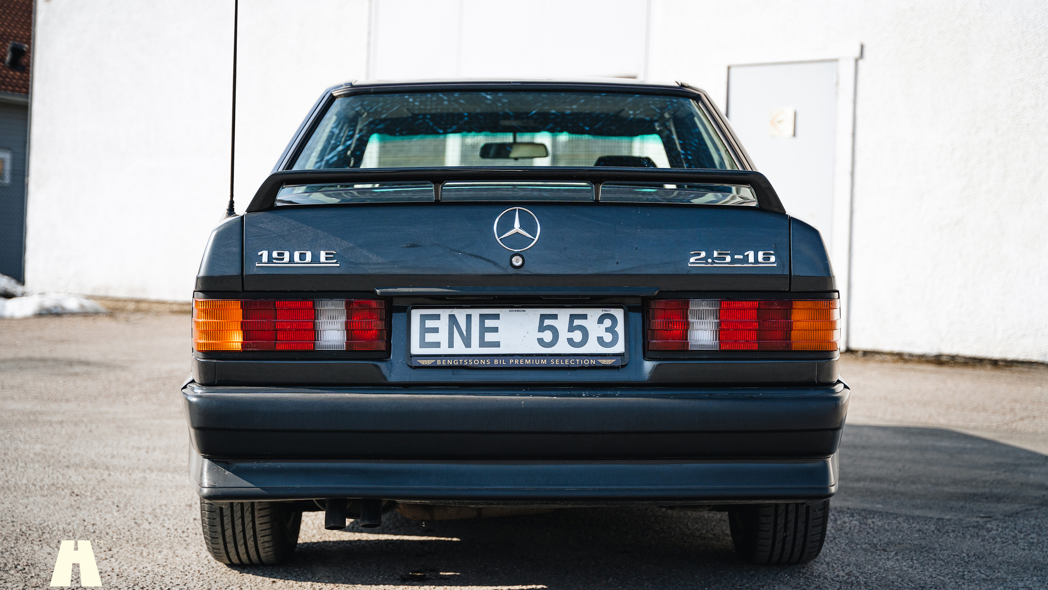 Exterior image of 1992 Mercedes-Benz 190E 2.5-16 Cosworth