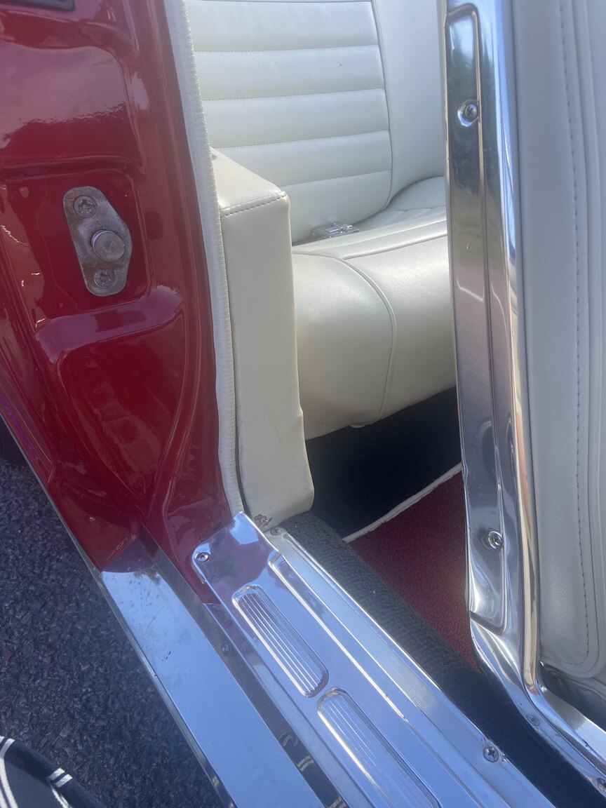 Interiörbild 1966 Ford Mustang Convertible