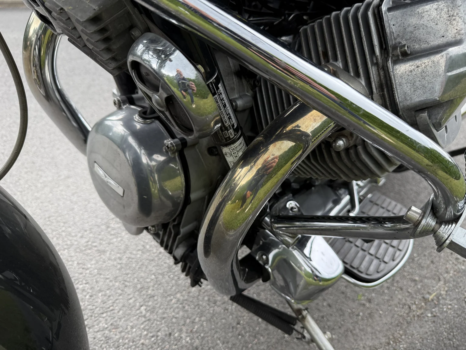 2001 Moto Guzzi California EV (27), Mekanik