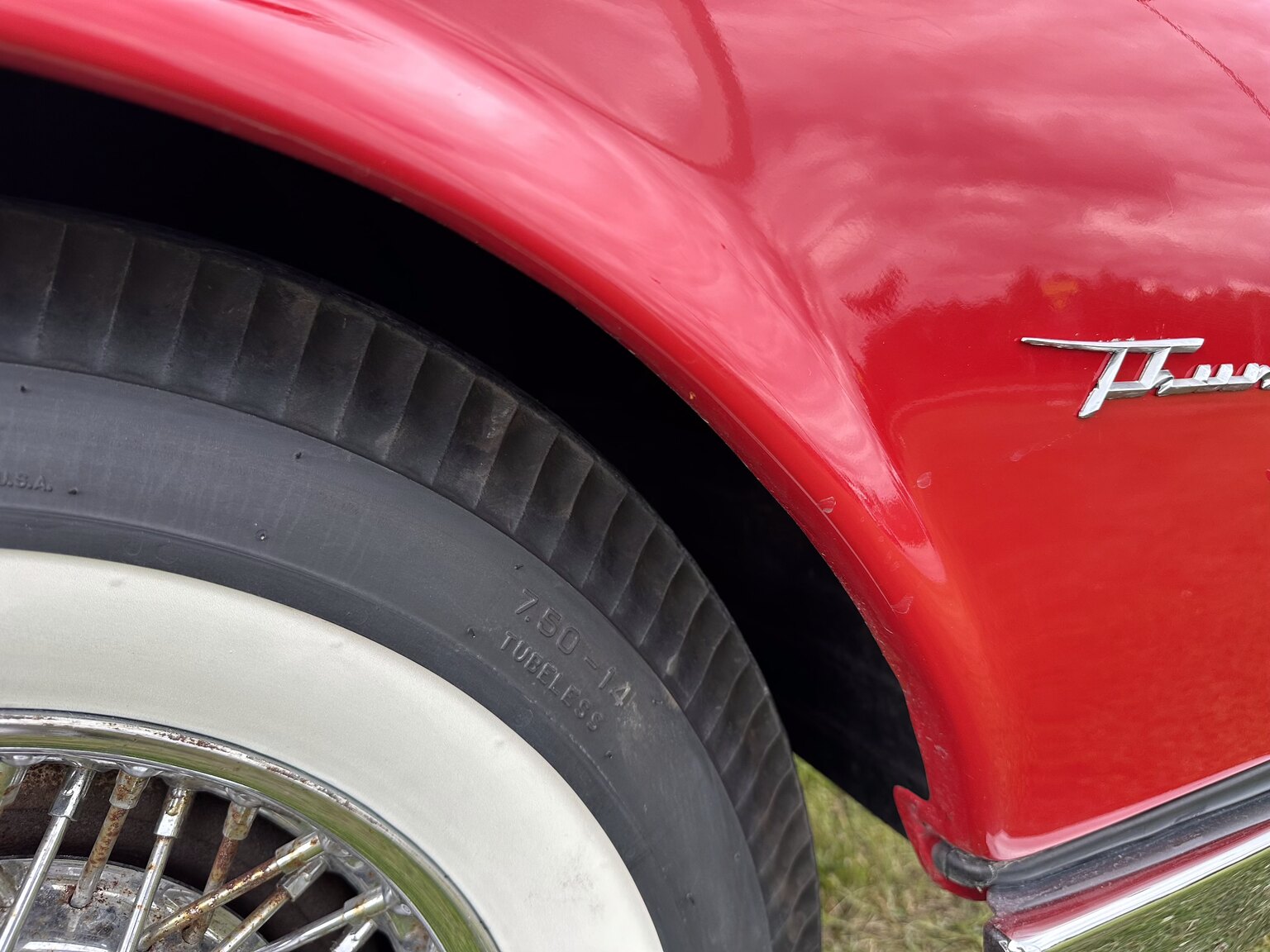 Exteriörbild på 1962 Ford Thunderbird Convertible
