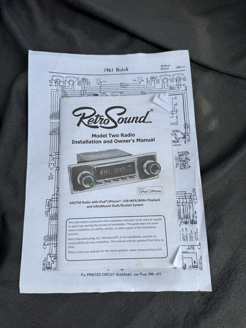 Dokumentation för 1961 Buick Electra 225 cab