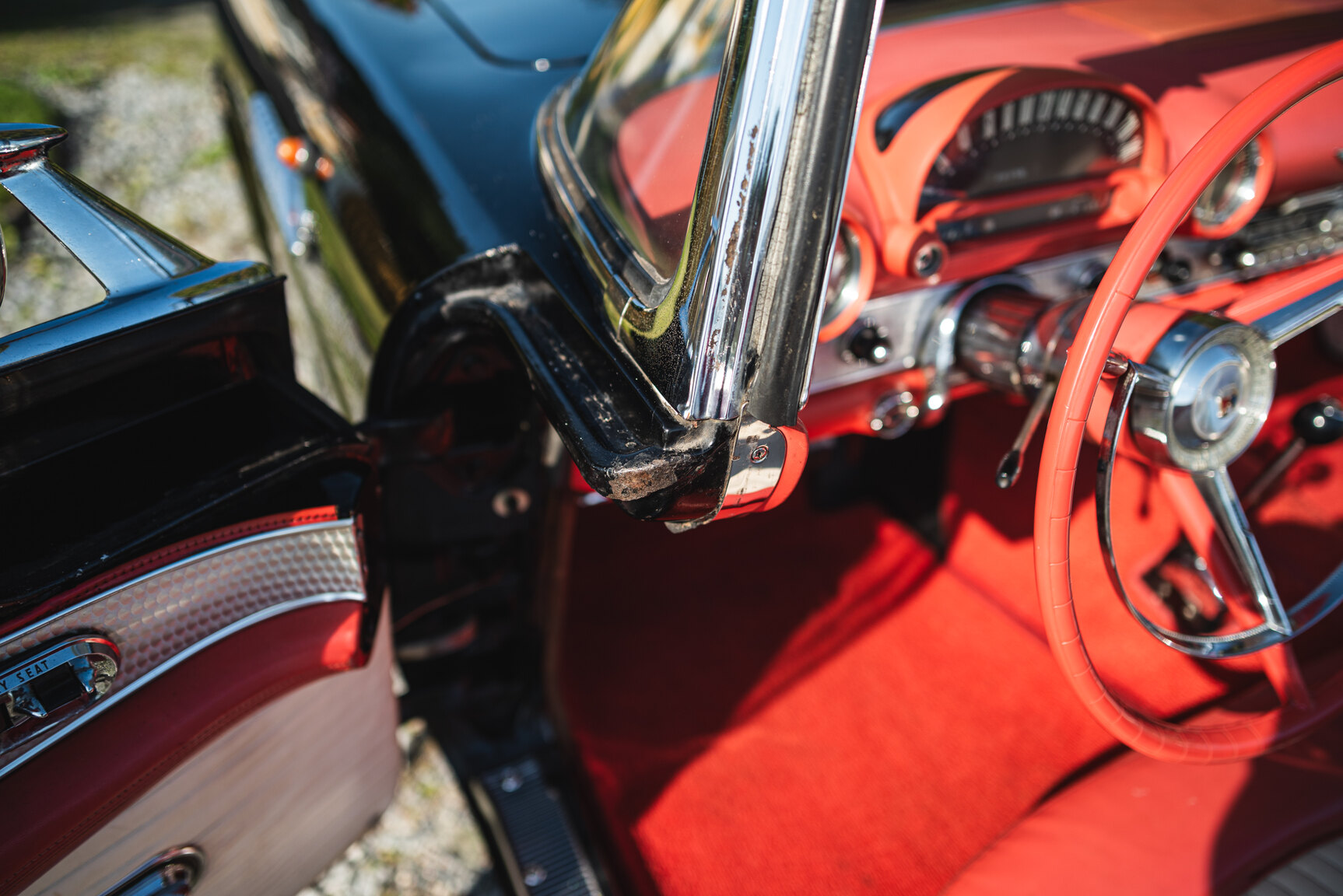 Interior image of 1956 Ford Thunderbird