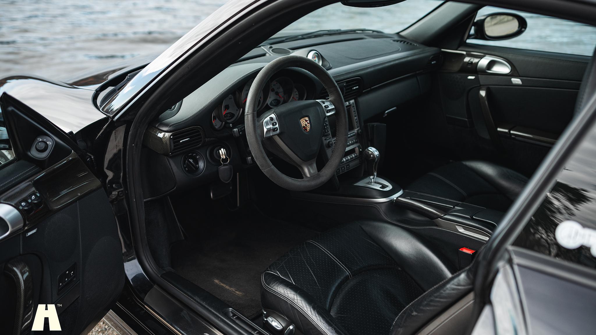 Interiörbild 2007 Porsche 997 Turbo