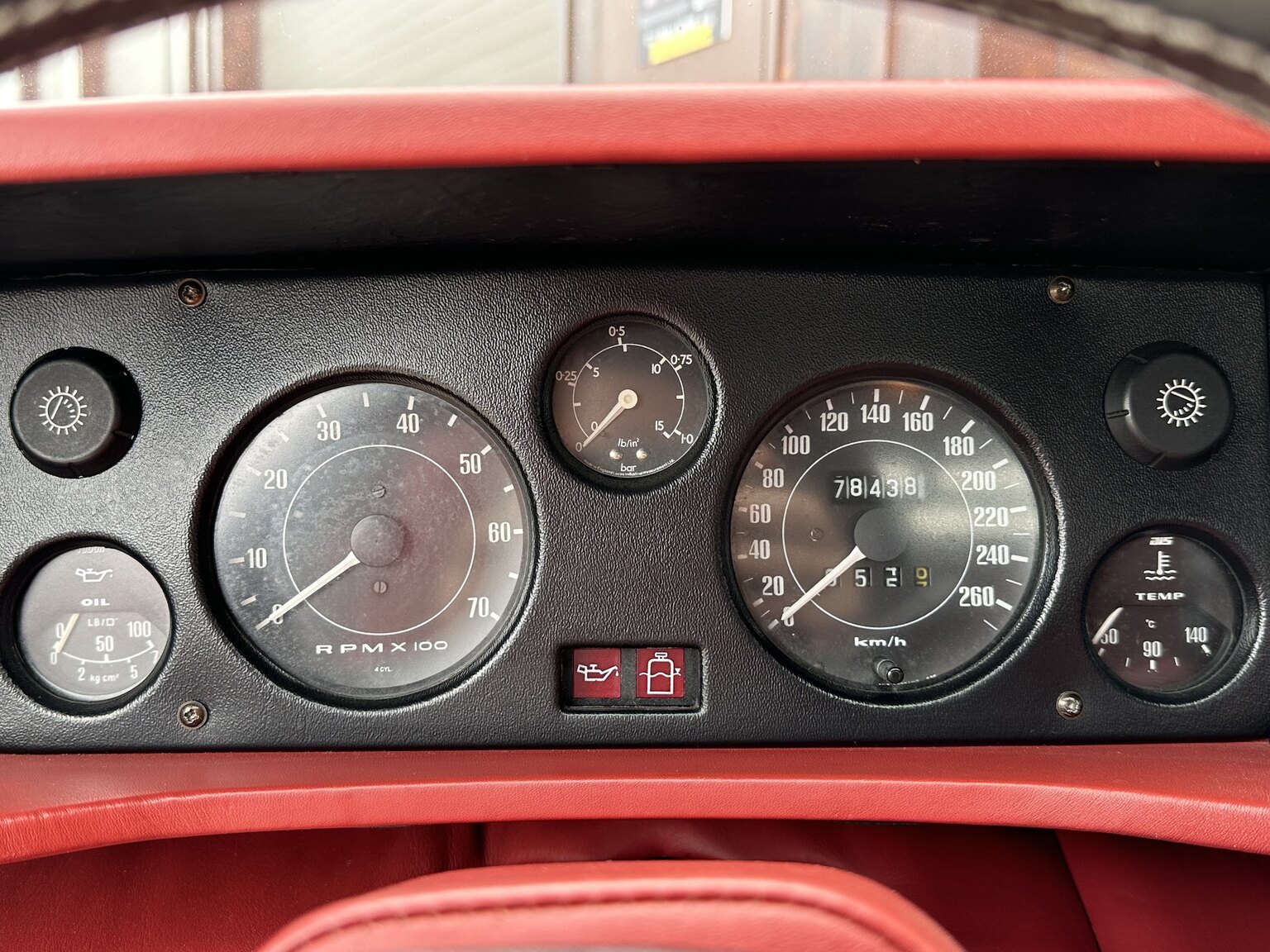 Interiörbild 1987 Lotus Esprit Turbo HCi (9)