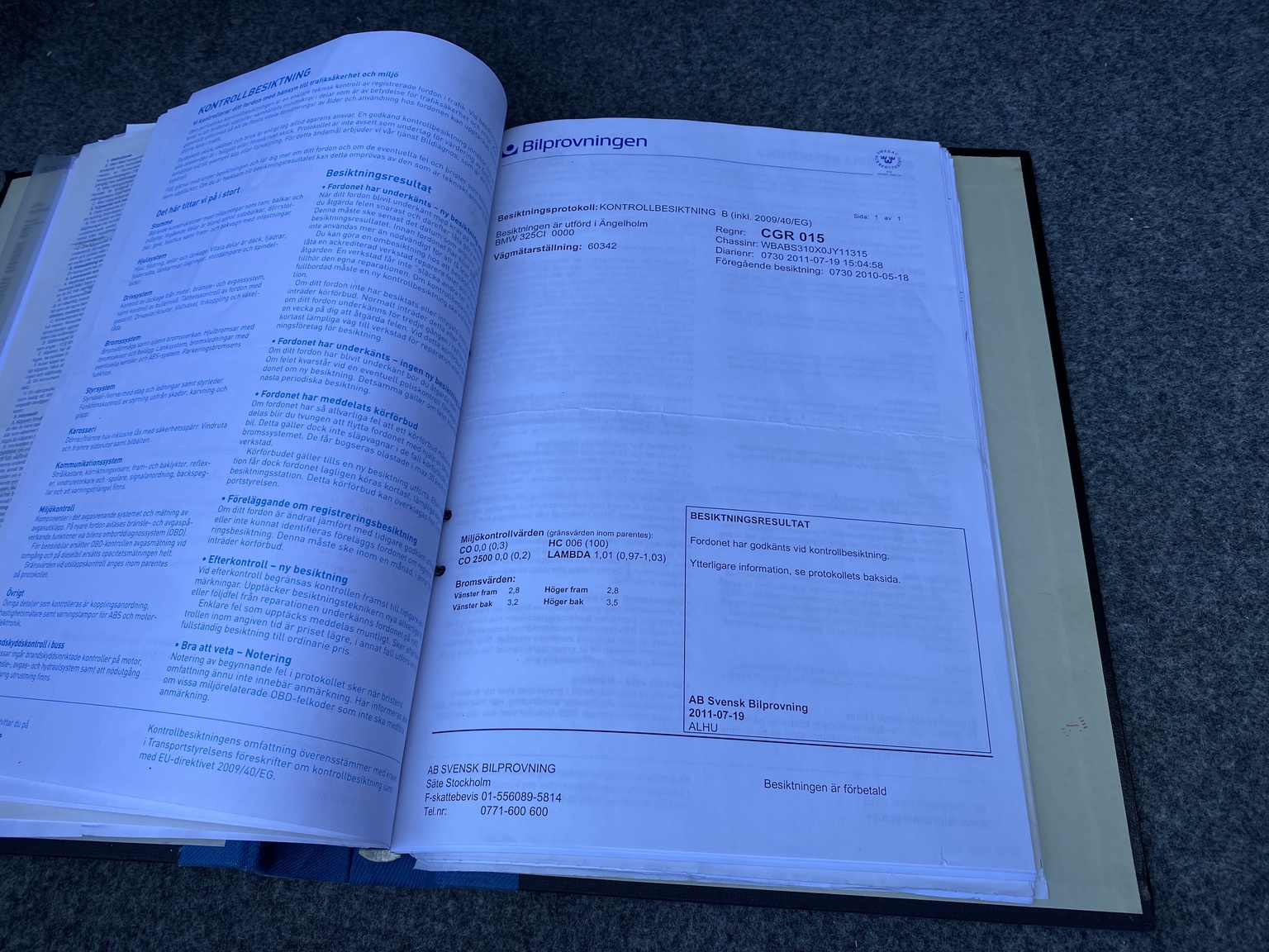 Dokumentation, 2001 BMW E46 325 Cabriolet (41)