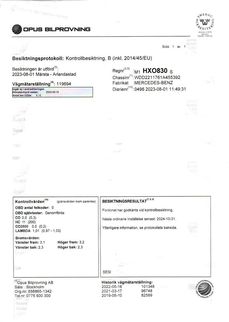 Documentation for 2011 Mercedes-Benz S600 (27)