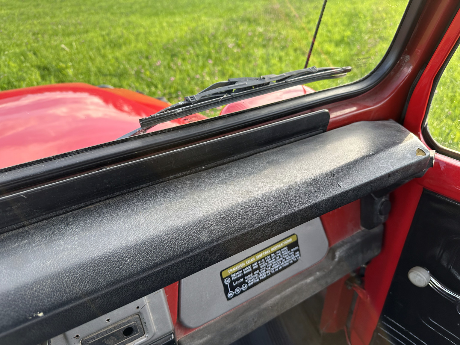 Innenraumfoto von 1982 Toyota Landcruiser Utility (19)