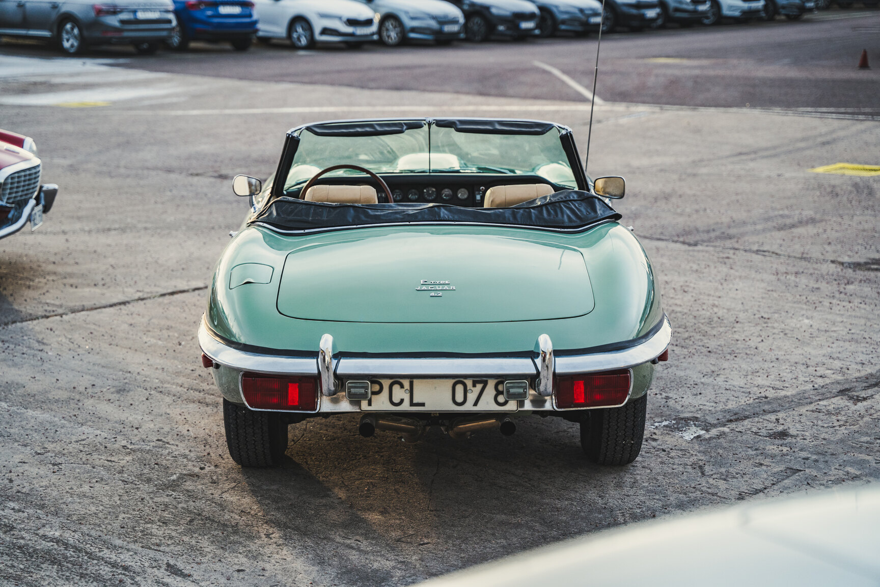 Exteriörbild på 1970 Jaguar E-Type Roadster