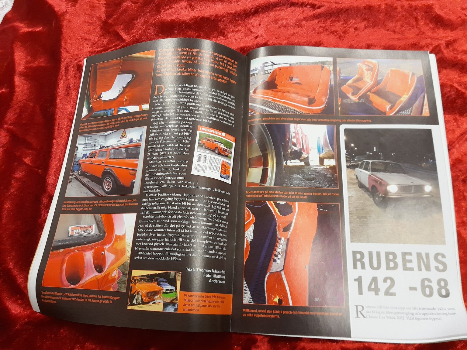 Documentation for 1968 Volvo 145 Custom