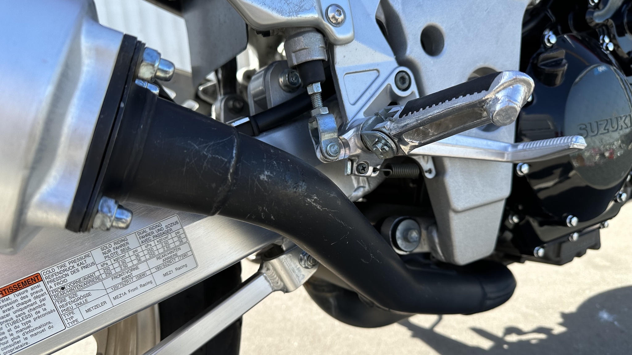 1999 Suzuki TL1000S, Mekanik